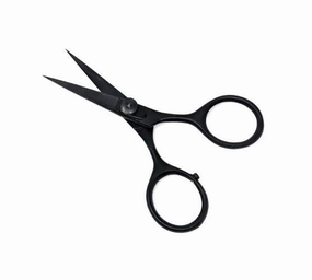 Loon Black Razor Scissors 5"