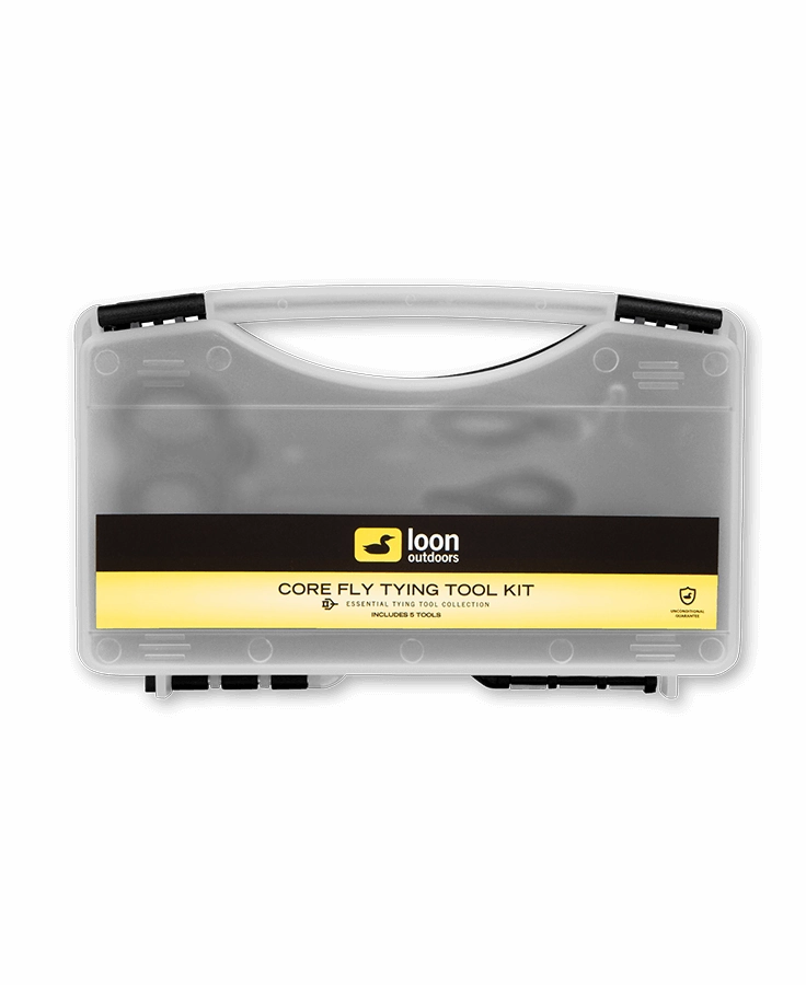 Loon Core Fly Tying Tool Kit - Black