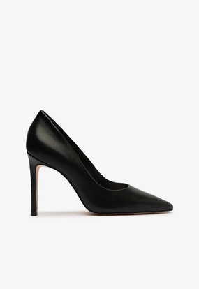 Lou High Stiletto Black Pump Lightweight Shoes