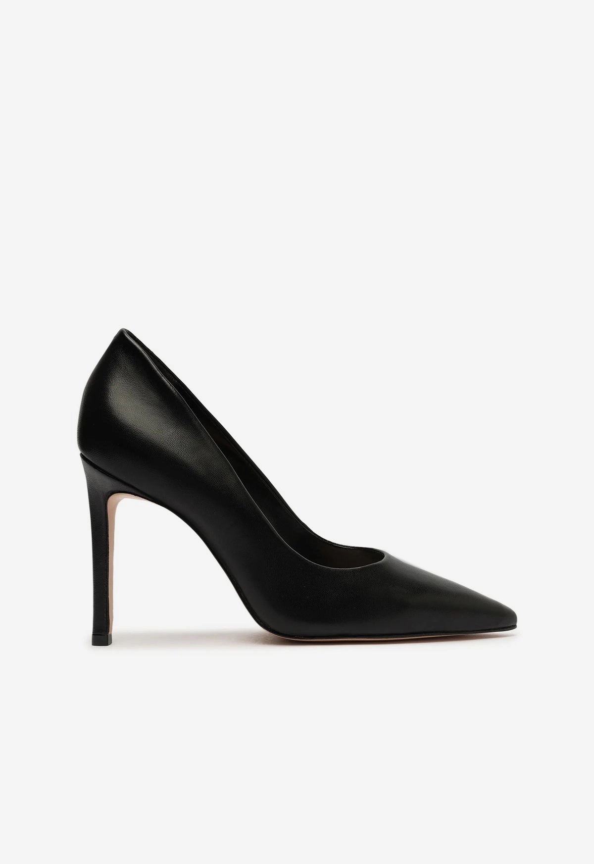 Lou High Stiletto Black Pump Durable Shoes