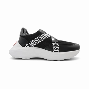 Love Moschino Logo Sneakers - Women'S 38 Lightweight Shoes
