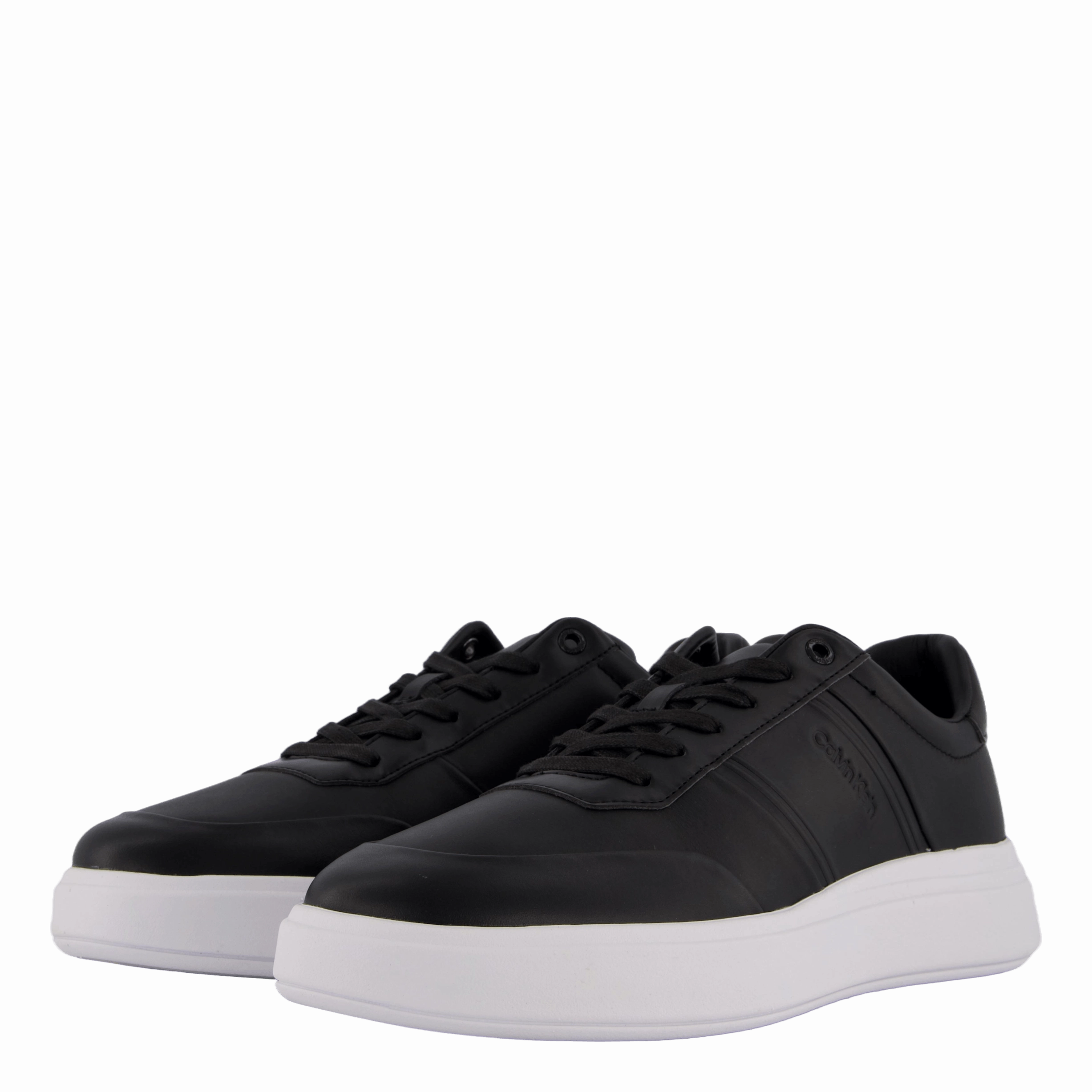 Low Top Lace Up Hf Ck Black Pain Relief Comfort Heel
