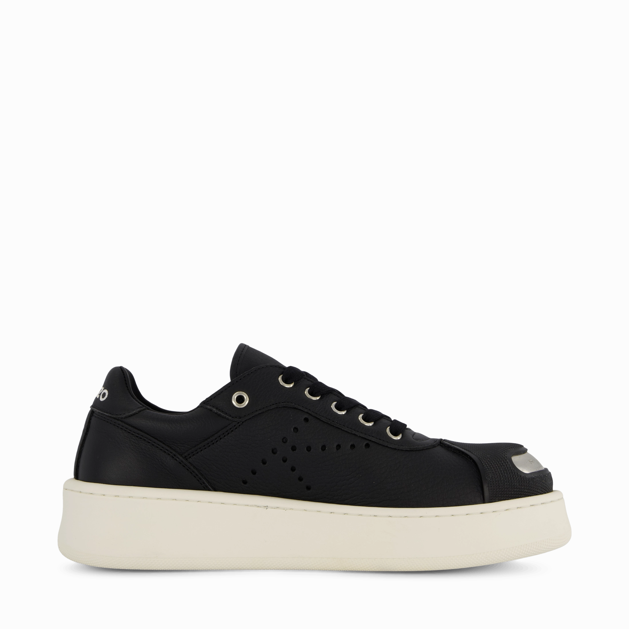 Cushioned Sporty Style Low Top Sneaker Black