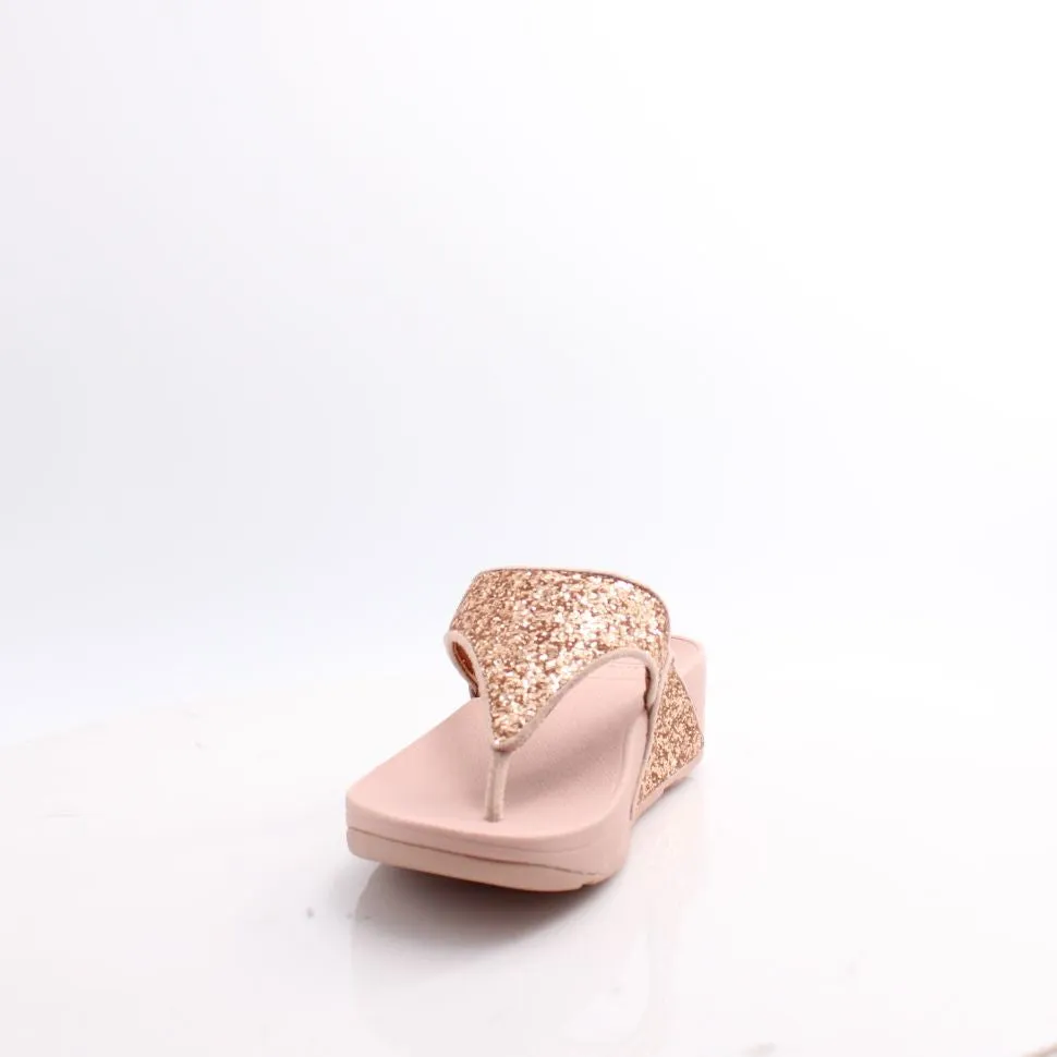 Machine Washable Lulu Glitter Toe-Thongs Fitflop