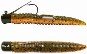 Lunkerhunt Pre-Rigged Finesse Worm 3 inch Ned Rig Stickbait
