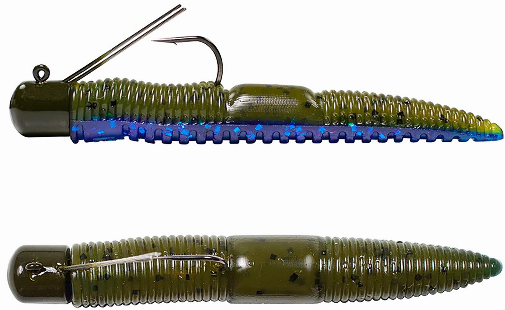 Lunkerhunt Pre-Rigged Finesse Worm 3 inch Ned Rig Stickbait