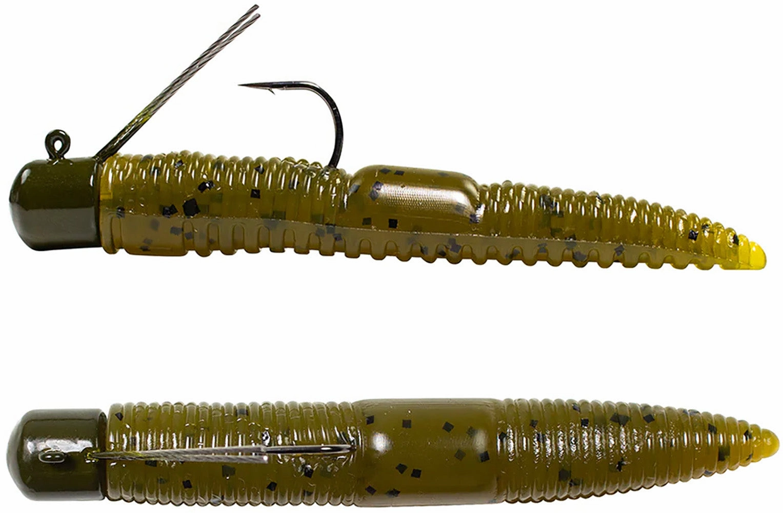 Lunkerhunt Pre-Rigged Finesse Worm 3 inch Ned Rig Stickbait