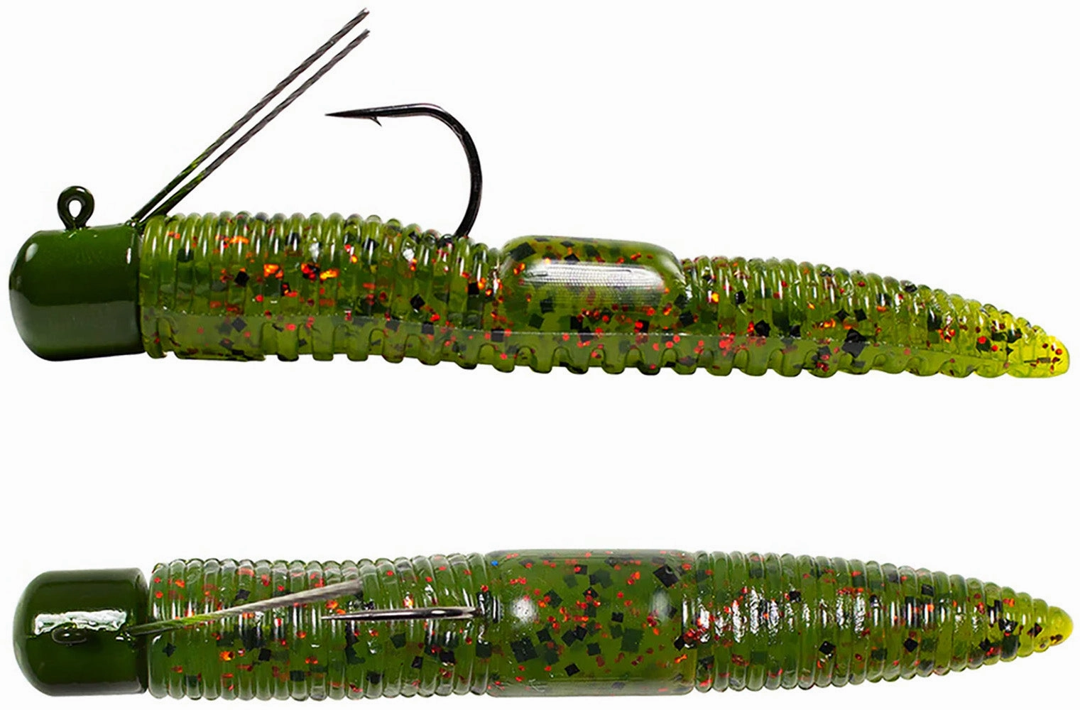 Lunkerhunt Pre-Rigged Finesse Worm 3 inch Ned Rig Stickbait