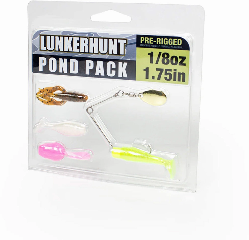 Lunkerhunt Pre-Rigged Pond Packs