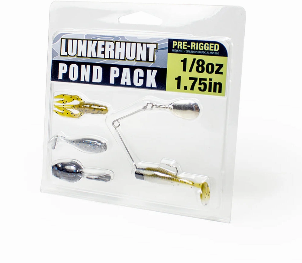 Lunkerhunt Pre-Rigged Pond Packs