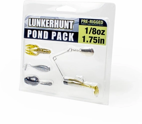 Lunkerhunt Pre-Rigged Pond Packs
