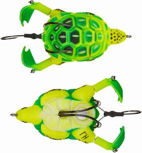 Lunkerhunt Prop Turtle 3 1/2 inch Hollow Topwater Prop Lure