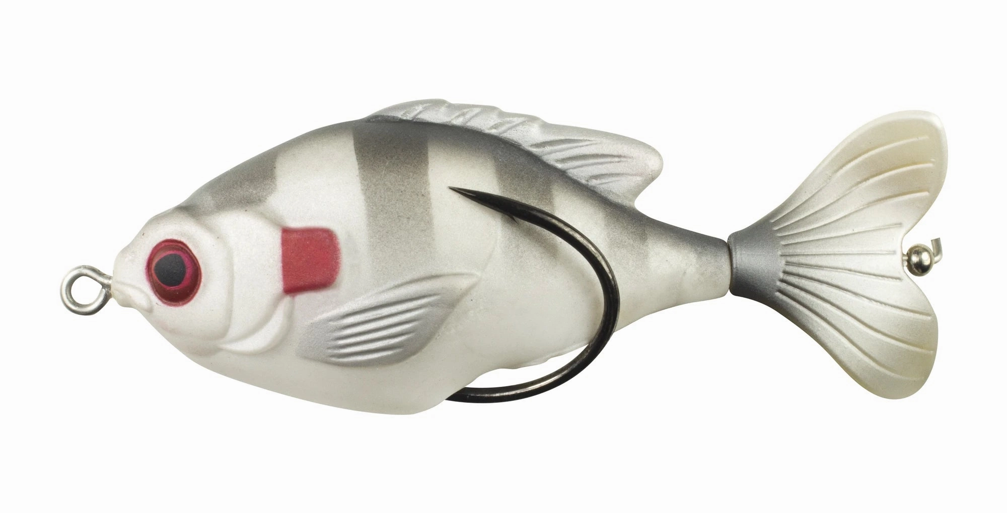 Lunkerhunt Propfish Sunfish 3 1/4 inch Hollow Topwater Prop Lure