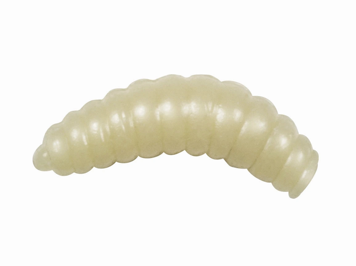 Lunkerhunt Wax Worm Bait Jar 1/3 oz.