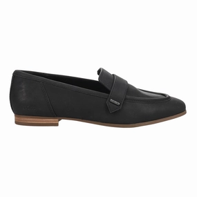 Lynette Leather Slip On Loafers Travel Footwear