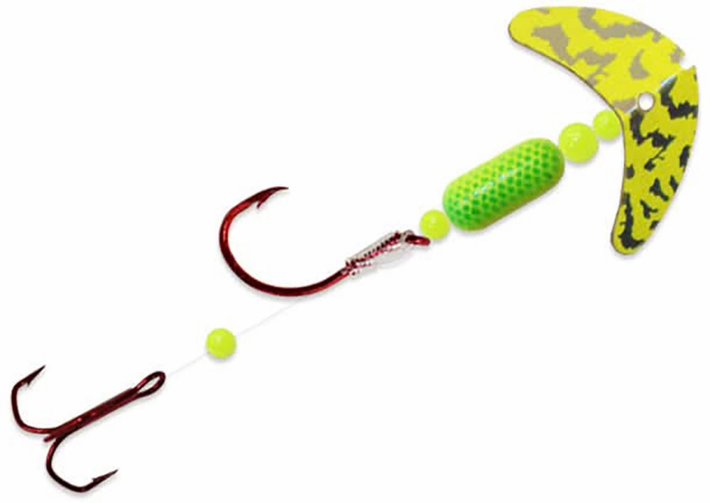 Mack's Lure Smile Blade Spinner - Shrimp Rig