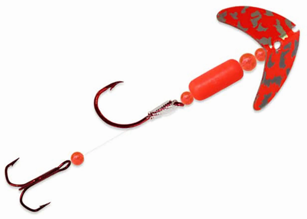 Mack's Lure Smile Blade Spinner - Shrimp Rig