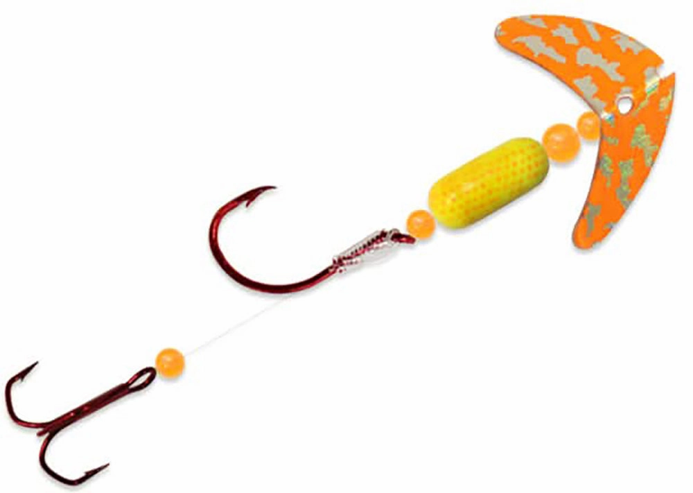 Mack's Lure Smile Blade Spinner - Shrimp Rig