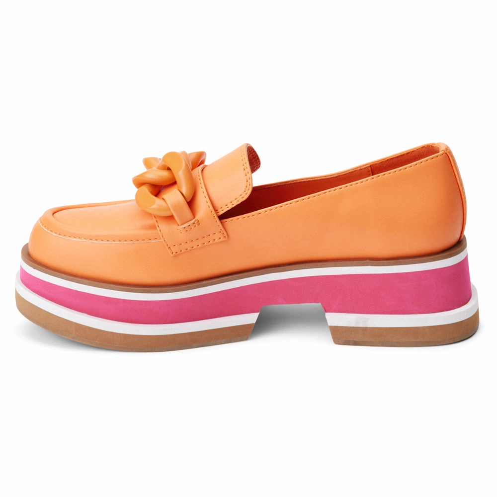 Madison Slip On Platform Loafers Comfort Shoes Minimalist