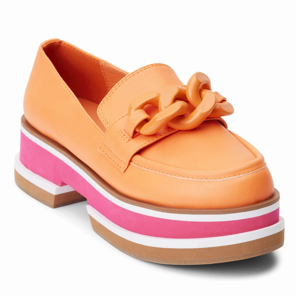 Madison Slip On Platform Loafers Odor Control All Weather