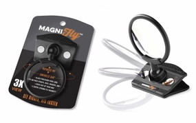 Magnifly Clip-On Glass Magnifier with Magnets