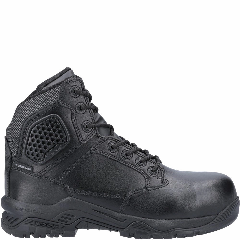Standing Shoes Magnum Strike Force 6.0 Side-Zip Ct Cp Wp Uniform Safety Boot