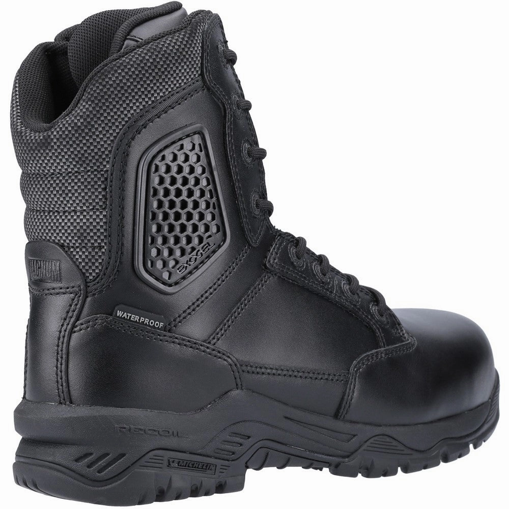 Magnum Strike Force 8.0 Side-Zip Ct Cp Wp Uniform Safety Boot Lightweight Shoes