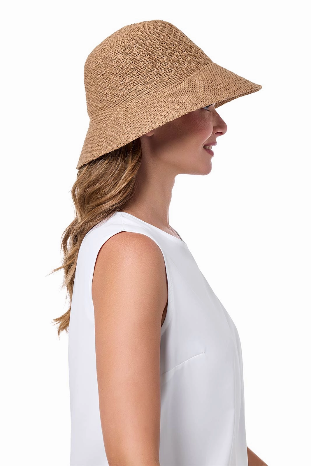 Marina Cloche Sun Hat | Tan