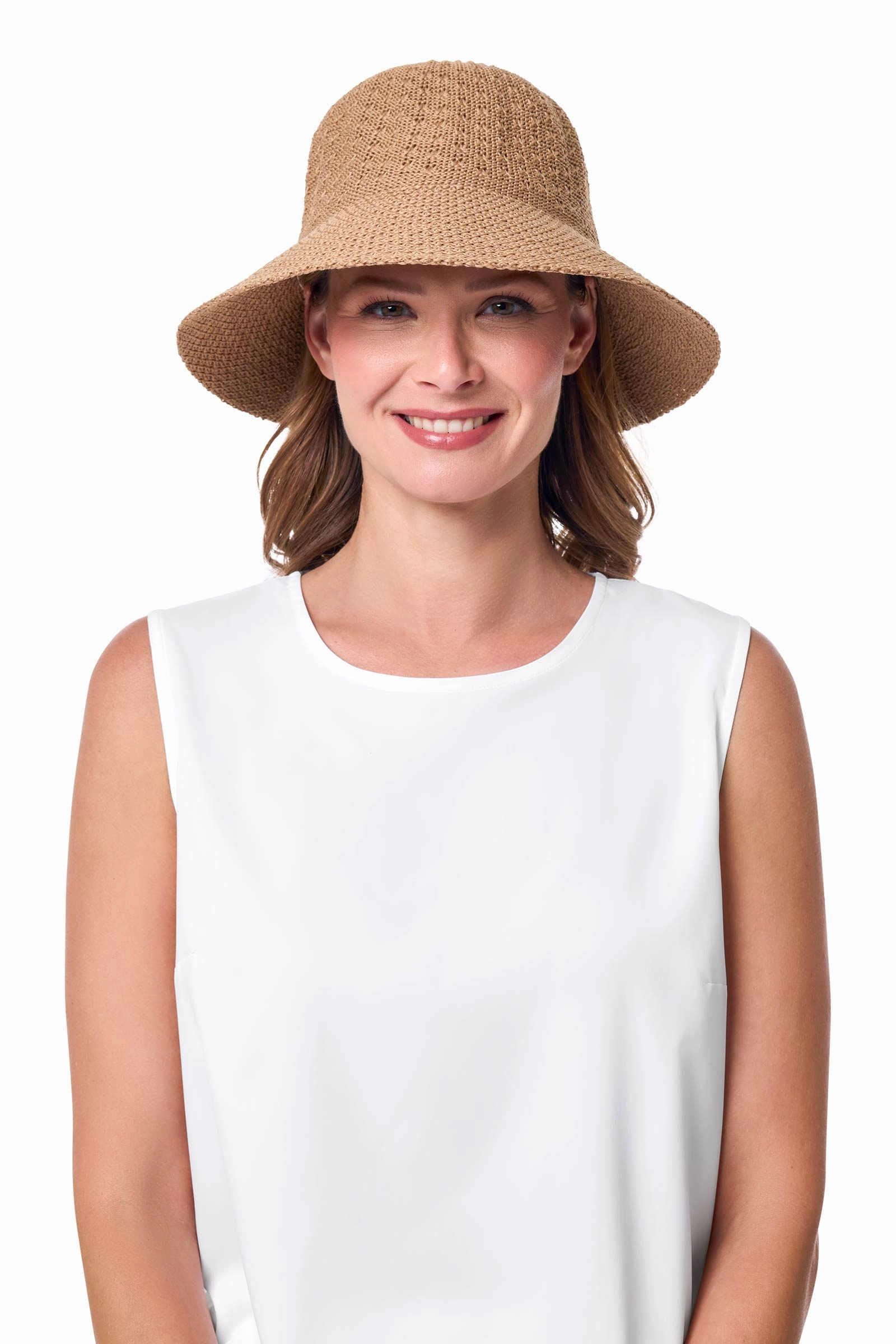Marina Cloche Sun Hat | Tan