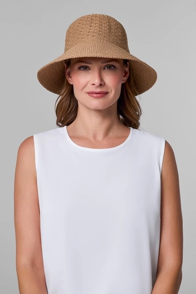 Marina Cloche Sun Hat | Tan