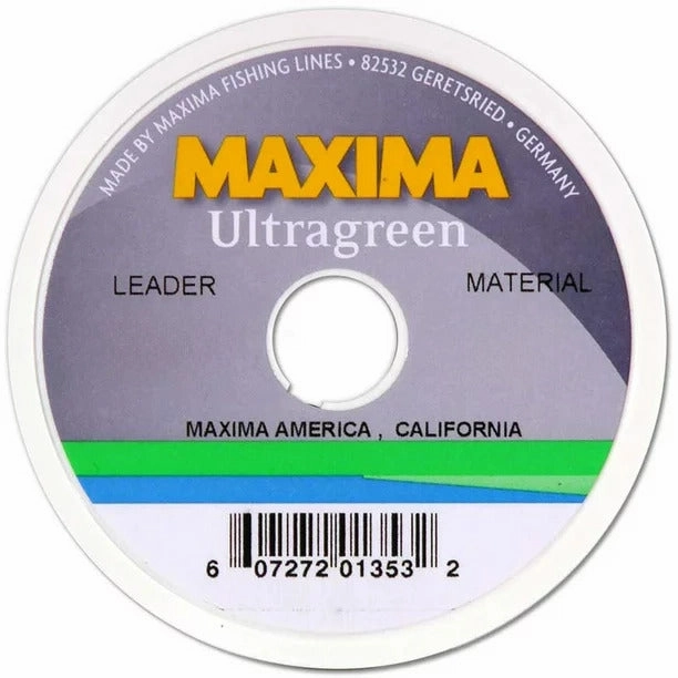Maxima Ultragreen Copolymer Monofilament Leader Wheel