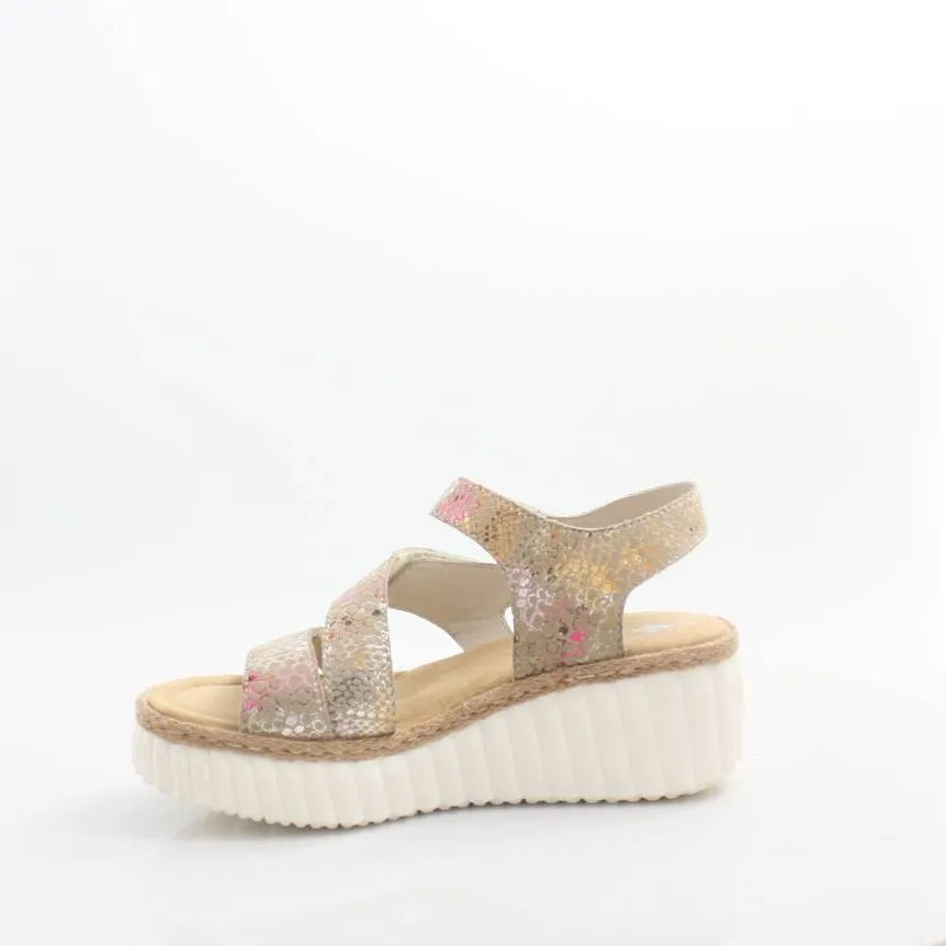 69157  Rieker 24 Sandals Durable Weather Ready