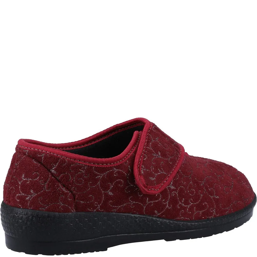 Secure Fit Streetwear Footwear Gbs Med Geraldine Ladies Classic Slippers