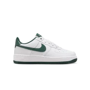 Kids Air Force 1 'White Green' Standing Comfort Cloud Comfort