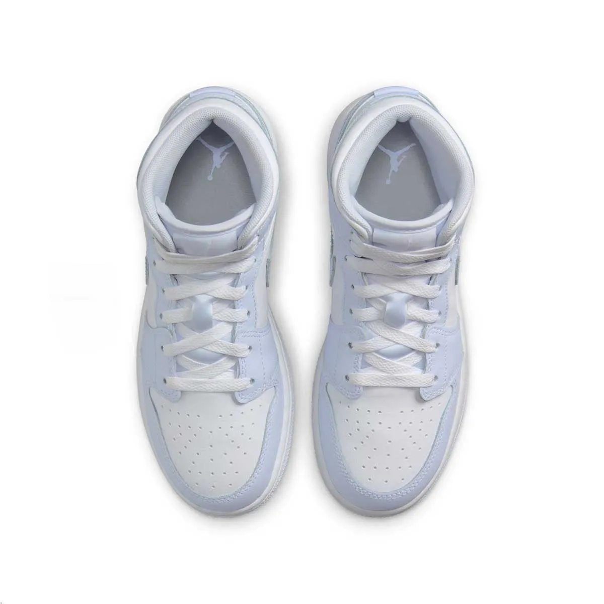 Kids Air Jordan 1 Mid 'Cobalt Bliss' Travel Shoes Sustainable