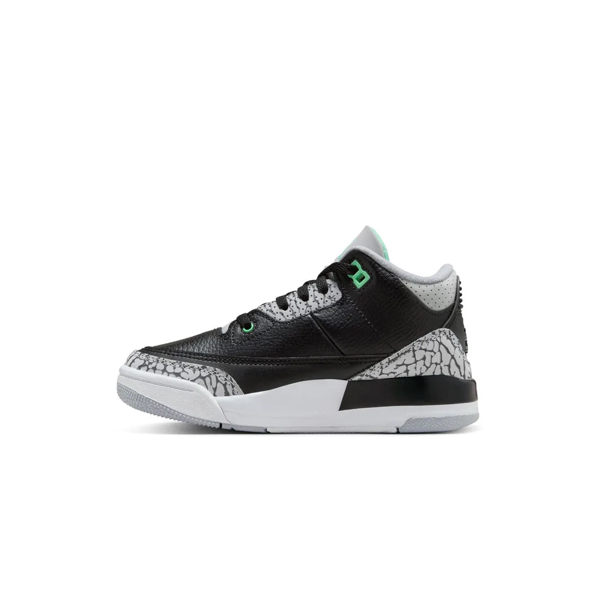 Kids Jordan 3 'Green Glow' Odor Control