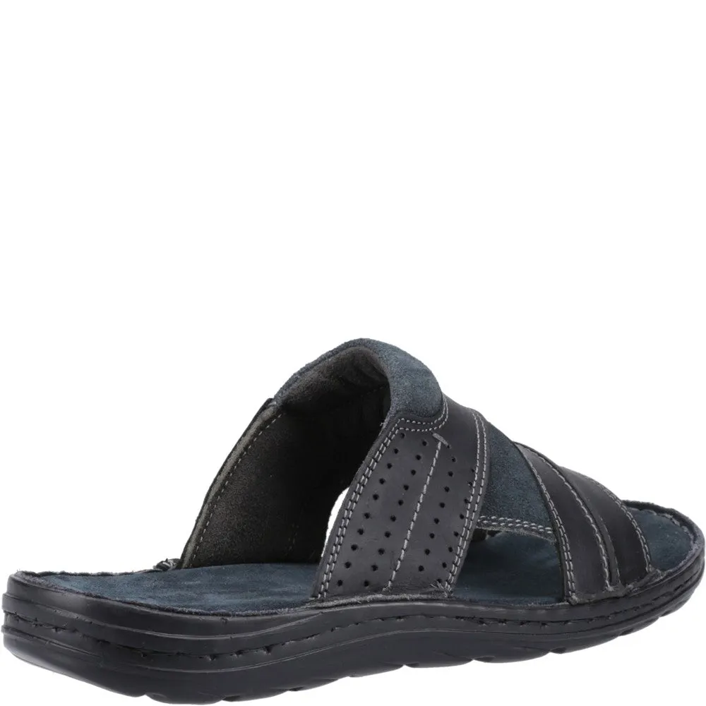 Hush Puppies Archer Mule Sandal Grippy Soles