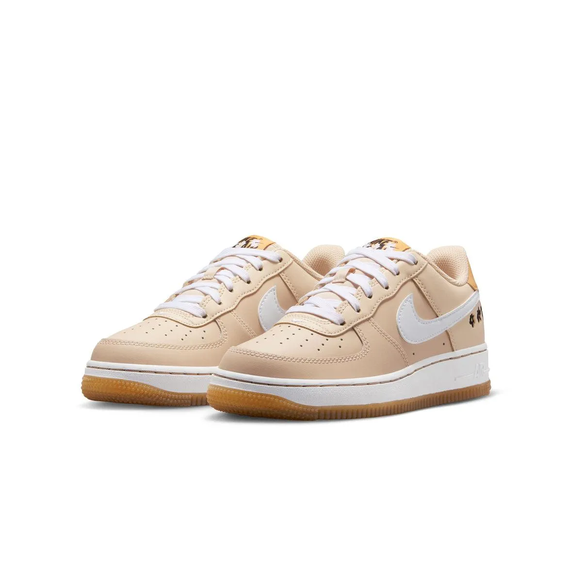 Slip On Shoes Slip Resistant Work Kids Air Force 1 Se 'Sand Drift'