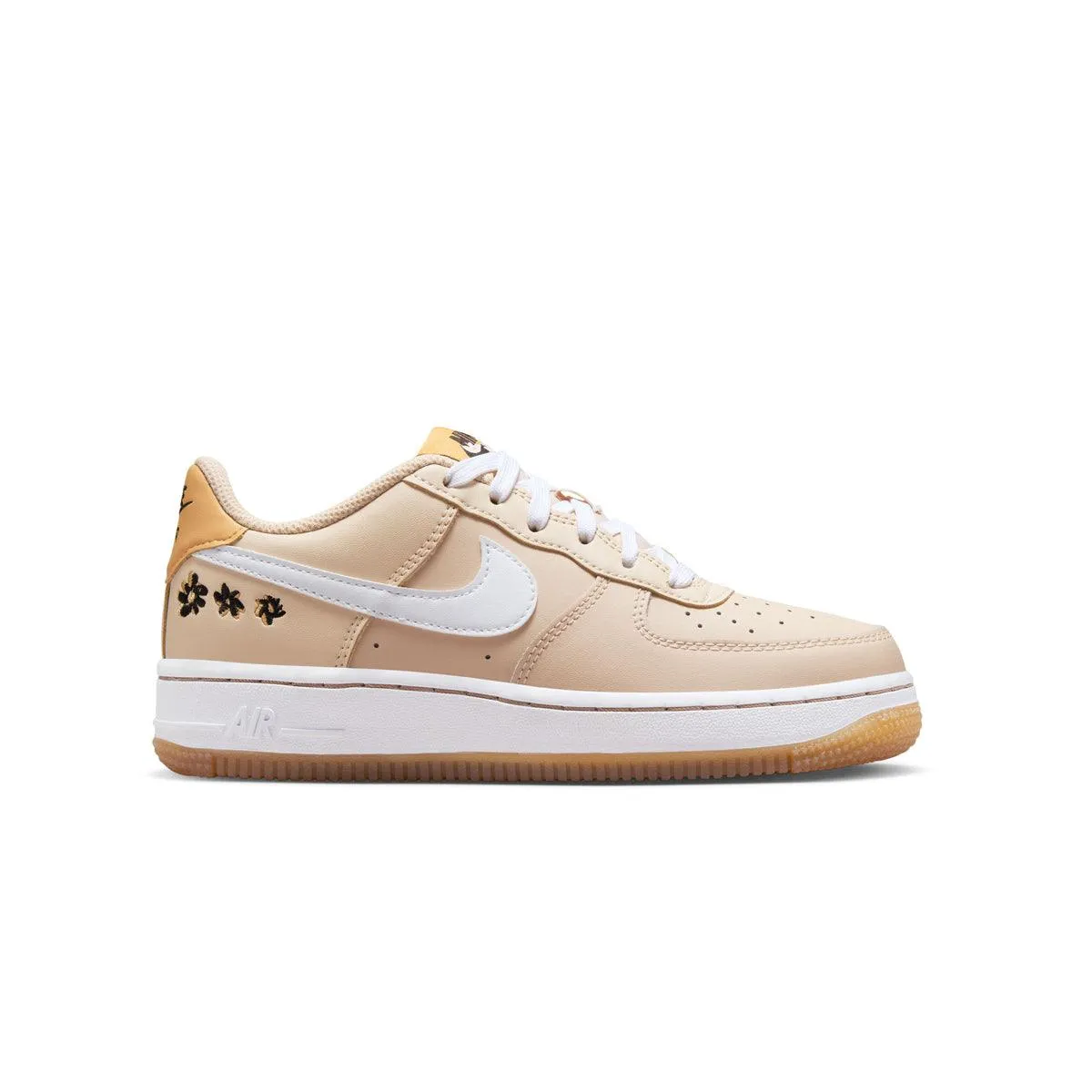 Kids Air Force 1 Se 'Sand Drift' Machine Washable Minimalist Shoes