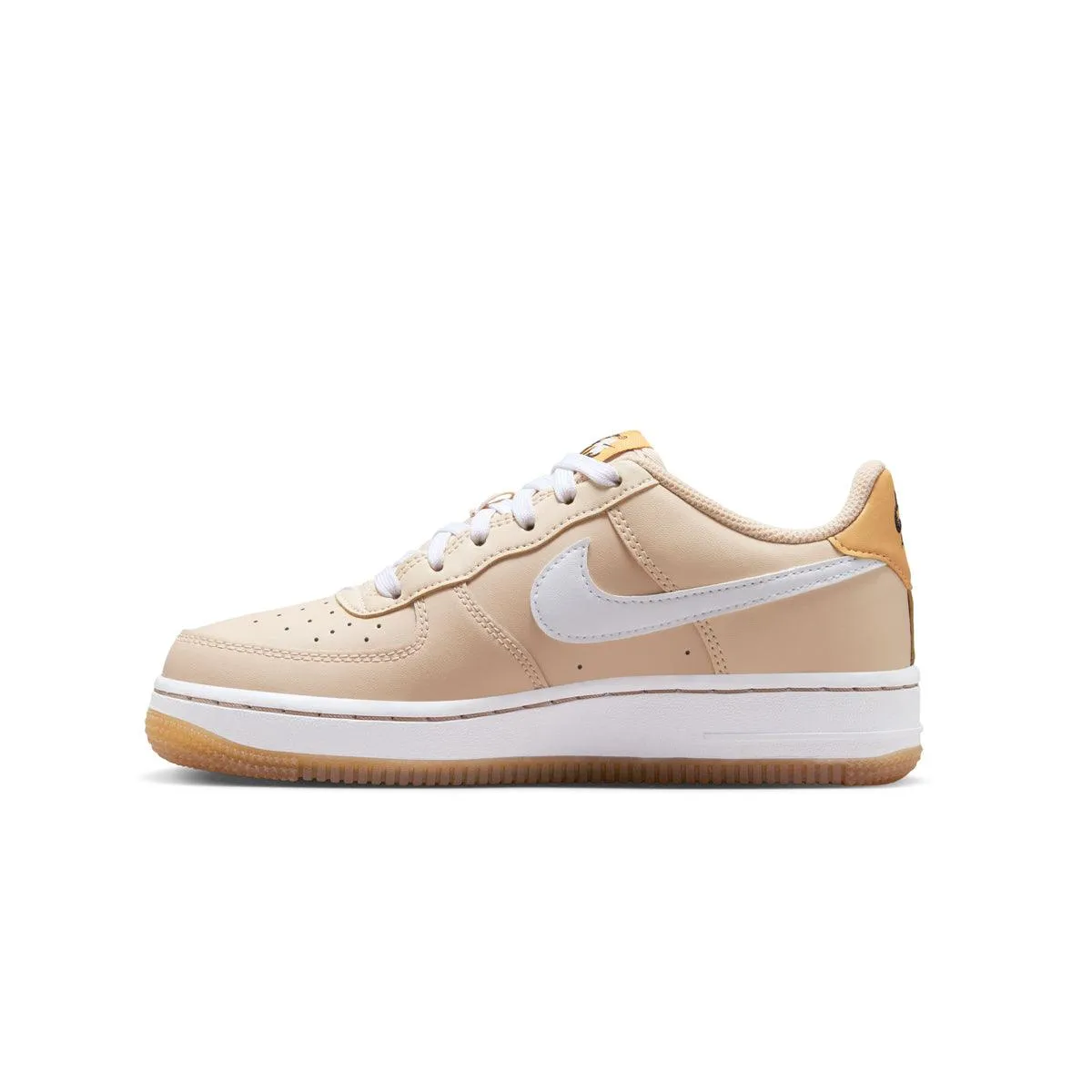 Kids Air Force 1 Se 'Sand Drift' Wide Fit Comfort Shoes