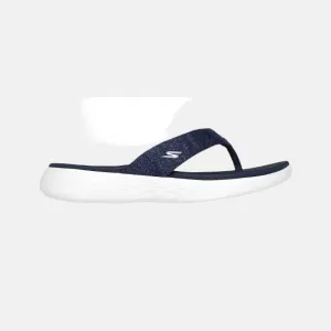 Cloud Comfort Skechers On-The-Go 600-Preferred Women'S Slide -Navy