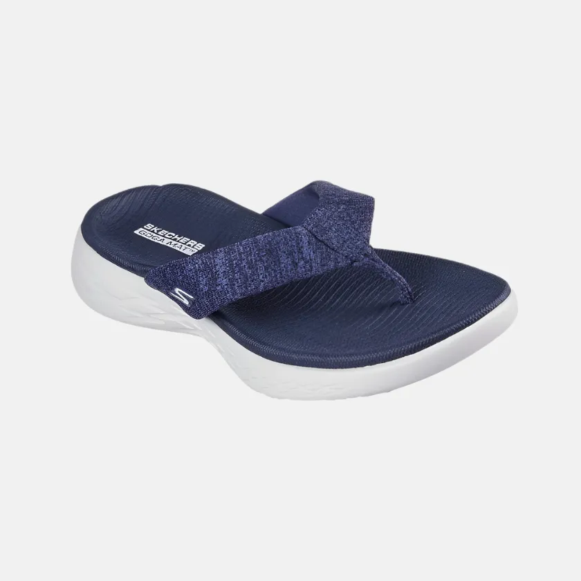 All Day Support Easy On Off Skechers On-The-Go 600-Preferred Women'S Slide -Navy