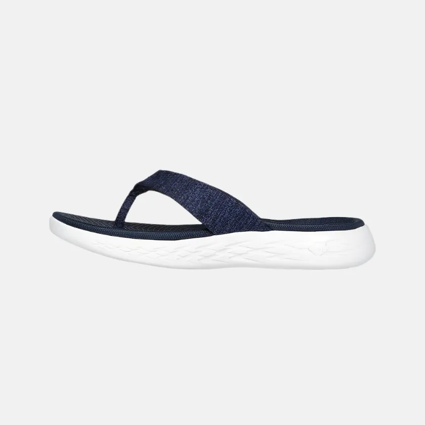 Skechers On-The-Go 600-Preferred Women'S Slide -Navy Comfortable Footwear Travel Footwear
