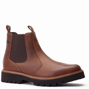 Shock Absorbing Slip Resistant Base London Ragnar Tumbled Boot