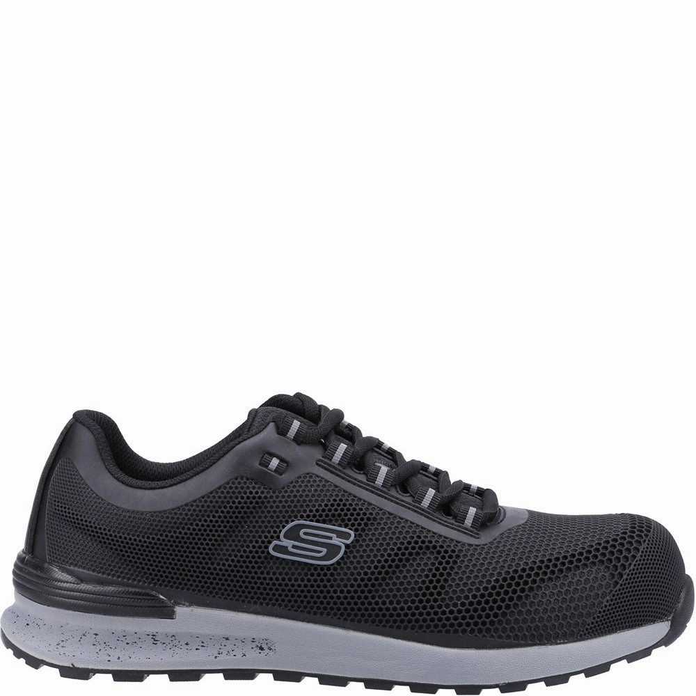 Slip Resistant Work Relaxed Fit Footwear Skechers Workwear Bulklin Bragoo Safety Trainer