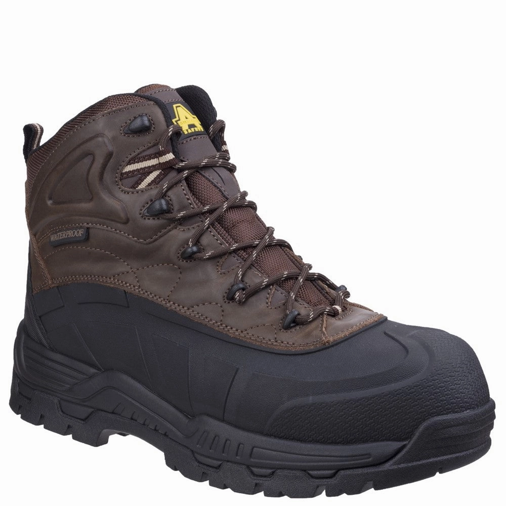 Amblers Safety Fs430 Orca Hybrid Waterproof Non-Metal Safety Boot Slip On Shoes Premium Comfort