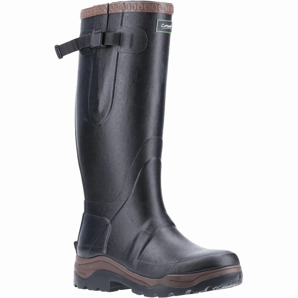 Rugged Minimalist Cotswold Compass Neoprene Rubber Wellington