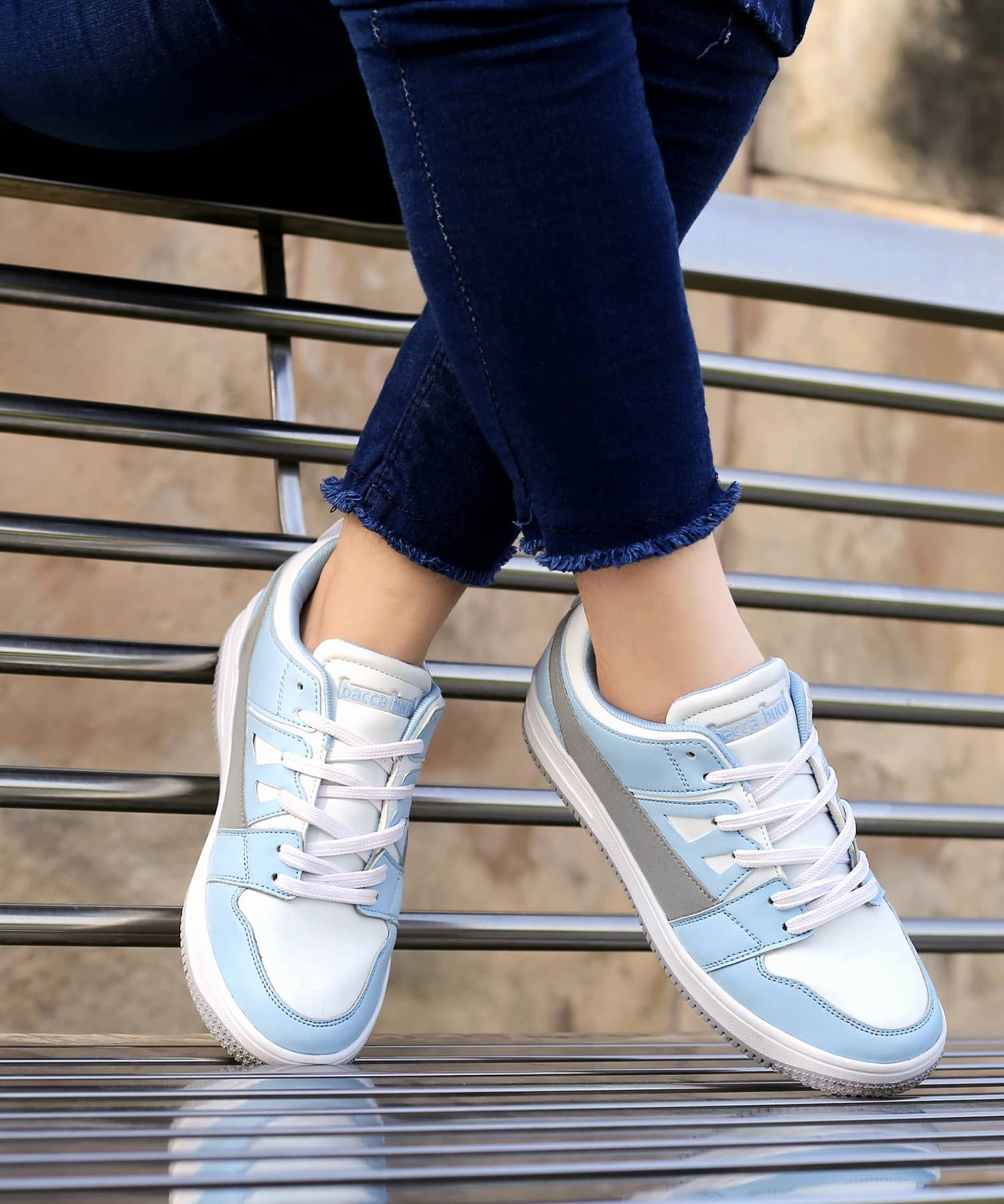 Bacca Bucci Serenity Low Top Flat Sole Fashion Women'S Sneakers Comfort Technology