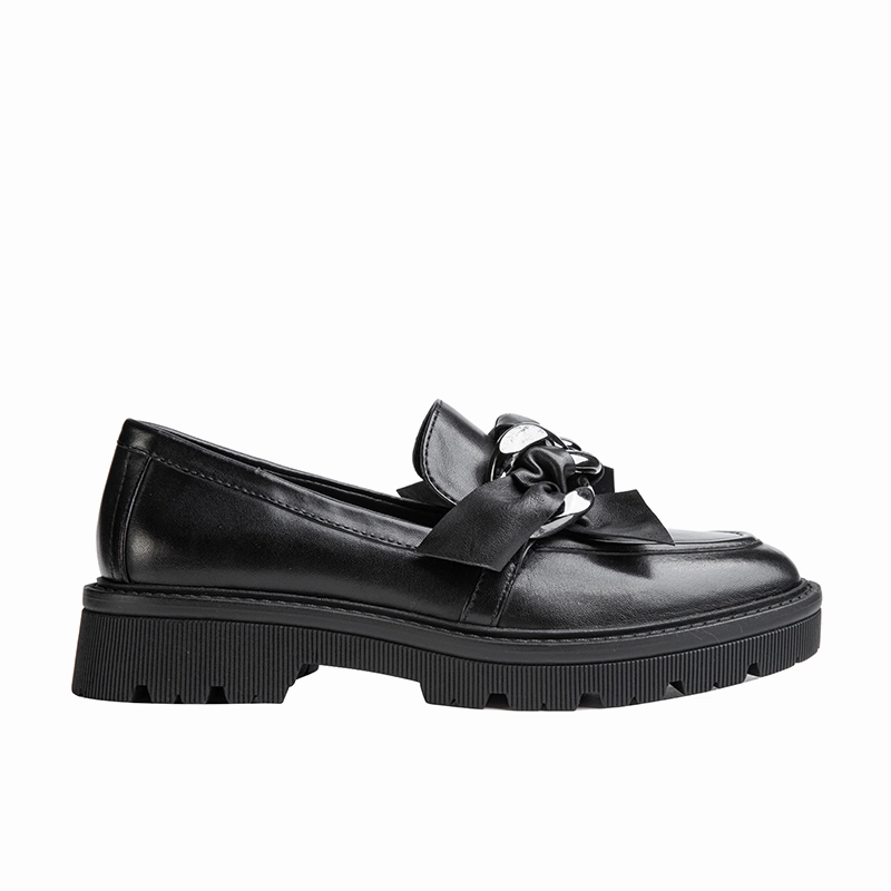 Sustainable Standing Shoes Regarde Le Ciel | Women'S Loafers | Dalia Delice Black | Black
