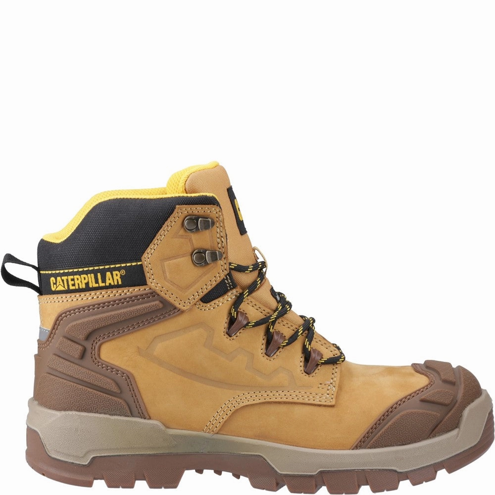 Flat Feet Shoes Caterpillar Striver Xl 6" Safety Boot